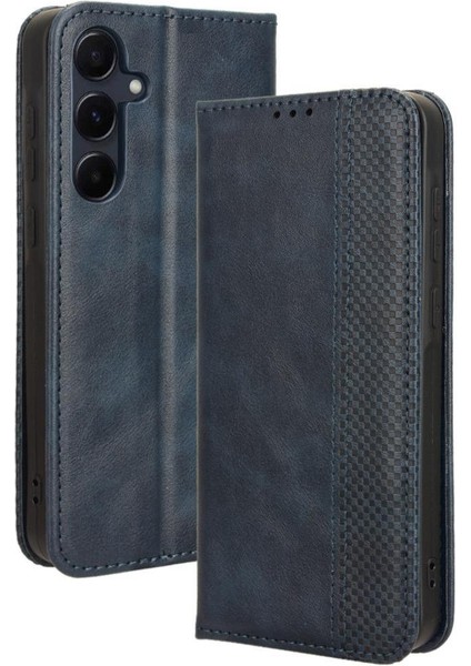 Samsung Galaxy Case 5g Manyetik Kapatma Pu Deri Cüzdan (Yurt Dışından)