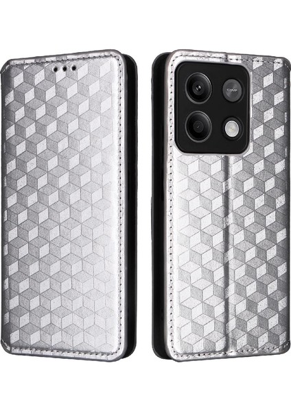 Xiaomi Redmi Not Için Kılıf 13 Pro 5g Kart Yuvaları Tutucu Cüzdan Pu Deri (Yurt Dışından)