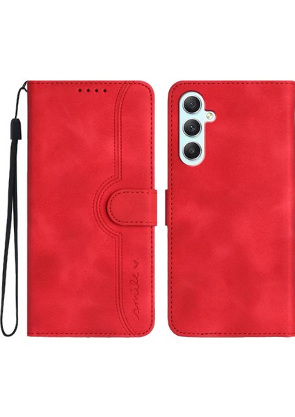 Samsung Galaxy A35 Kılıf Premium Pu Dahili Mıknatıs Kapak ile Uyumlu (Yurt Dışından)