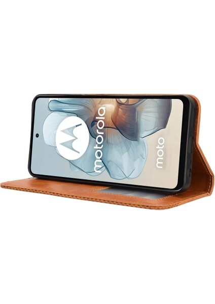 Motorola Moto G Güç 5g 2024 Cüzdan Manyetik Kapatma Pu Deri Kılıf (Yurt Dışından) modelleri