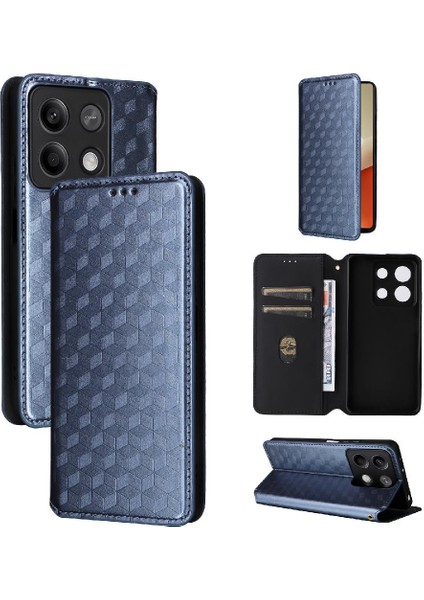 Xiaomi Redmi Not Için Kılıf 13 Pro 5g Kart Yuvaları Tutucu Cüzdan Pu Deri (Yurt Dışından)