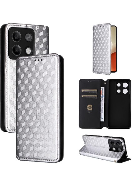 Xiaomi Redmi Not Için Kılıf 13 Pro 5g Kart Yuvaları Tutucu Cüzdan Pu Deri (Yurt Dışından)