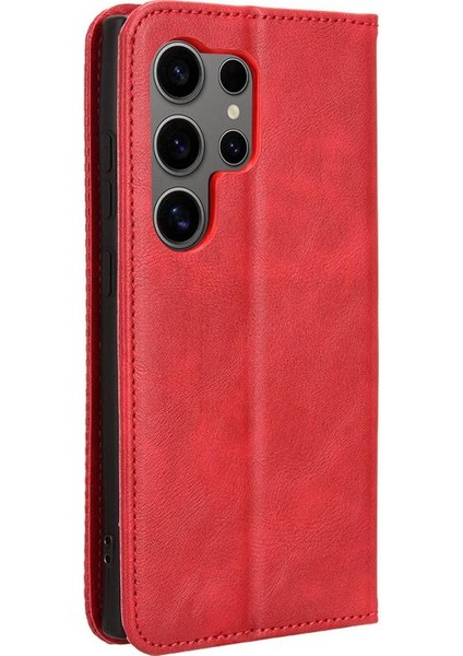 Samsung Galaxy S24 Ultra 5g Manyetik Kapatma Cüzdan Pu Deri Kılıf (Yurt Dışından) indirimleri