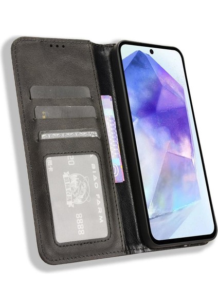 Samsung Galaxy Case 5g Manyetik Kapatma Pu Deri Cüzdan (Yurt Dışından) modelleri