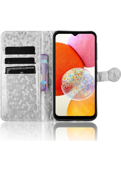 Samsung Galaxy A15 5g/4g Deri Cüzdan Kapak Manyetik Toka (Yurt Dışından)