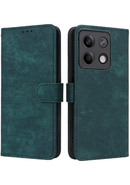Xiaomi Redmi Için Not 13 Pro 5g Rfıd Engelleme Flip Folio Cüzdan Pu (Yurt Dışından)