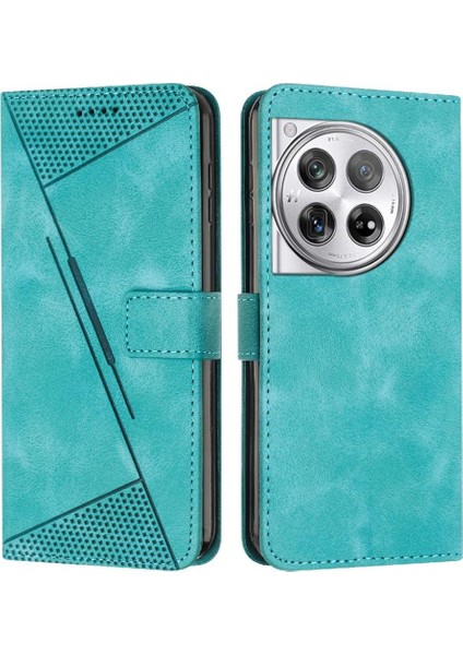 Oneplus 12 Için Kılıf 5g Kart Ekleme Pu Deri Yan Toka Tam Flip (Yurt Dışından)