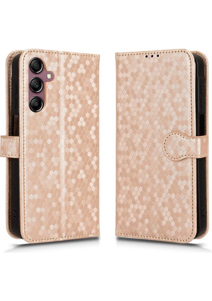 Samsung Galaxy A15 5g/4g Deri Cüzdan Kapak Manyetik Toka (Yurt Dışından)