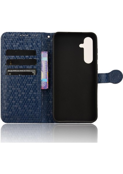 Samsung Galaxy Case 5g Geometrik Desen Manyetik Toka Deri (Yurt Dışından) fırsatları