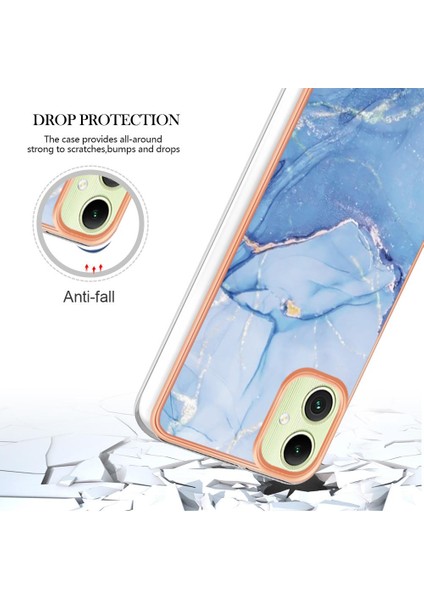 Samsung Galaxy A05 Tampon Darbeye Silikon Mermer Tpu ile Uyumlu (Yurt Dışından) modelleri