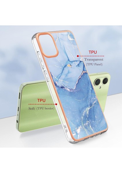 Samsung Galaxy A05 Tampon Darbeye Silikon Mermer Tpu ile Uyumlu (Yurt Dışından) indirimleri