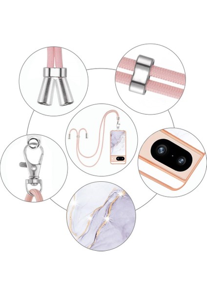 Google Piksel 8 Anti-Scratch Yumuşak Tampon Crossbody Kordon Askısı Için Kılıf (Yurt Dışından) indirimleri