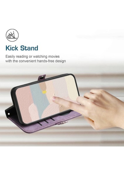 Onur X9B Pu Deri Manyetik Kapatma Flip Folio Kitap Kickstand Için Kılıf (Yurt Dışından)