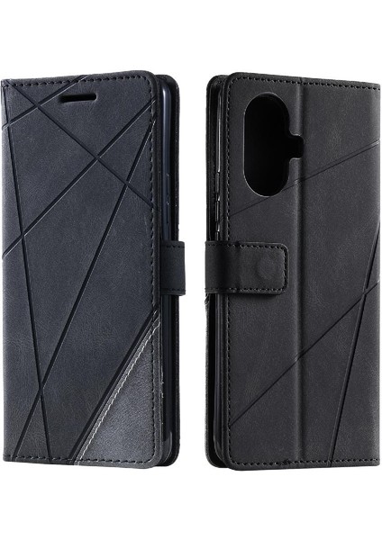 Realme 10 Pro Artı Kart Tutucu Için Kılıf Kickstand Cüzdan Flip Folio Pu (Yurt Dışından)