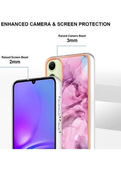 Samsung Galaxy A05 Tampon Darbeye Silikon Mermer Tpu ile Uyumlu (Yurt Dışından) indirimleri