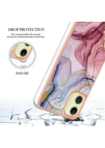 Samsung Galaxy A05 Tampon Darbeye Silikon Mermer Tpu ile Uyumlu (Yurt Dışından) fiyatları