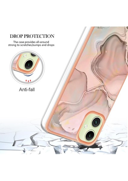 Samsung Galaxy A05 Tampon Darbeye Silikon Mermer Tpu ile Uyumlu (Yurt Dışından) fiyatları