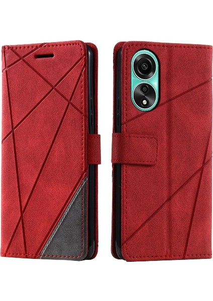Oppo A78 4g Manyetik Cüzdan Flip Için Kılıf Folio Pu Deri Darbeye Kart (Yurt Dışından) fırsatları