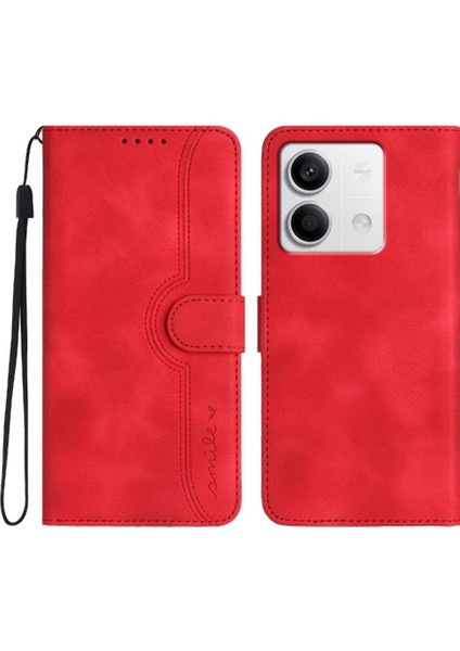 Xiaomi Redmi Not 13 4g Vaka Dahili Mıknatıs Kapak Cüzdan ile Uyumlu (Yurt Dışından)