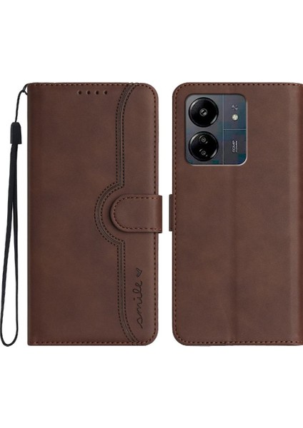 Xiaomi Redmi 13C Kılıf Premium Pu Dahili Mıknatıs Kapak ile Uyumlu (Yurt Dışından)