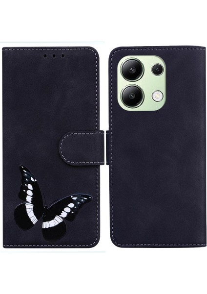 Xiaomi Redmi Not 13 Için Kılıf 4g Flip Folio Kapak Kart Yuvaları Renk Baskılı (Yurt Dışından)