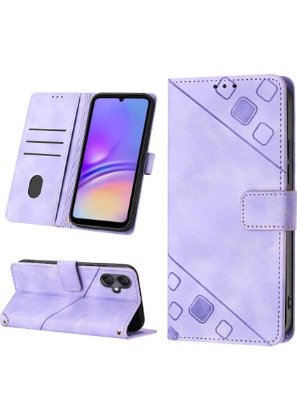 Samsung Galaxy A05 Için Kılıf Kart Tutucu Manyetik Deri Cüzdan Kapak Çevirin (Yurt Dışından) fırsatları