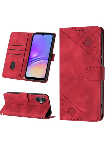 Samsung Galaxy A05 Için Kılıf Kart Tutucu Manyetik Deri Cüzdan Kapak Çevirin (Yurt Dışından) modelleri