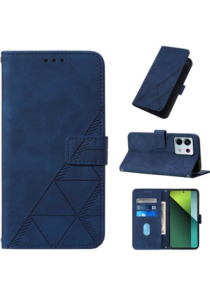 Xiaomi Redmi Için Not 13 Pro 5g Kredi Kartı Tutucu Flip Folio Kitap Pu (Yurt Dışından)
