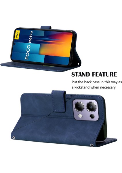 Xiaomi Redmi Not Için Kılıf 13 Pro 4g Pu Deri Flip Folio Kitap Koruyucu (Yurt Dışından)