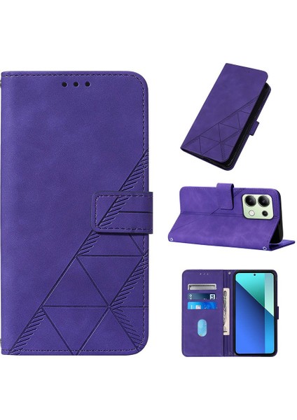Xiaomi Redmi Için Not 13 4g Cüzdan Kapak Kredi Kartı Tutucu Flip Kitap (Yurt Dışından)