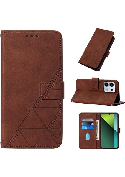Xiaomi Redmi Için Not 13 Pro 5g Kredi Kartı Tutucu Flip Folio Kitap Pu (Yurt Dışından)