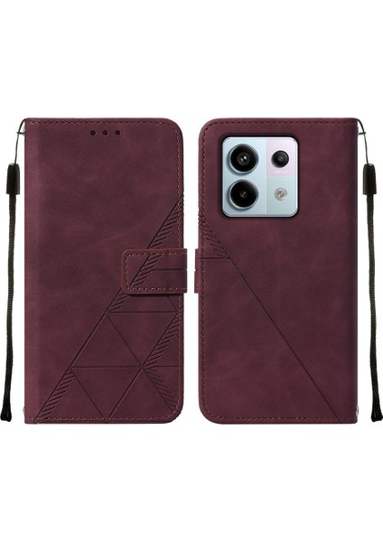 Xiaomi Redmi Için Not 13 Pro 5g Kredi Kartı Tutucu Flip Folio Kitap Pu (Yurt Dışından)