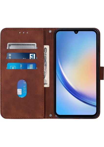 Samsung Galaxy A35 5g Pu Deri Cüzdan Kapak Kredi Kartı Tutucu (Yurt Dışından) modelleri