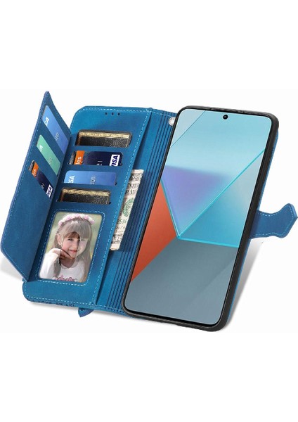 Xiaomi Redmi Için Not 13 Pro 5g Çok Renkli Kapak Fermuar Tarzı Yuvası (Yurt Dışından)