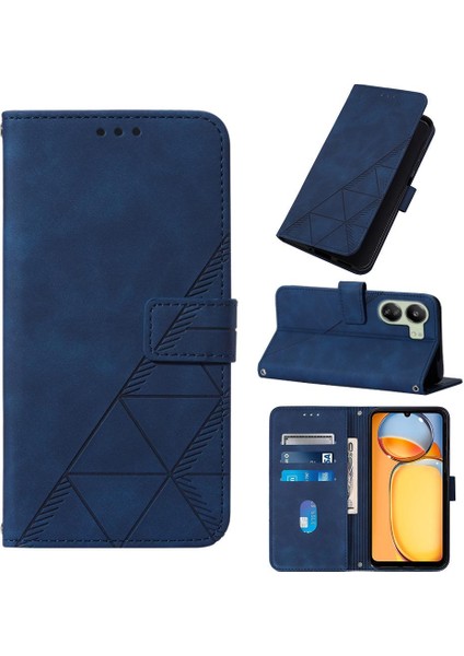 Xiaomi Redmi 13C 4g Için Kılıf Cüzdan Kapak Kredi Kartı Tutucu Pu Deri (Yurt Dışından) indirimleri