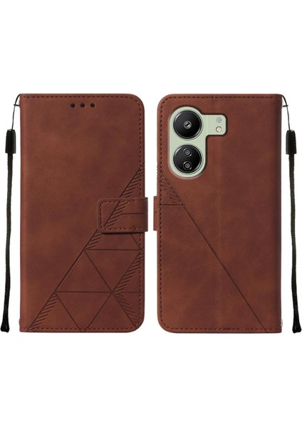 Xiaomi Redmi 13C 4g Için Kılıf Cüzdan Kapak Kredi Kartı Tutucu Pu Deri (Yurt Dışından) fiyatları