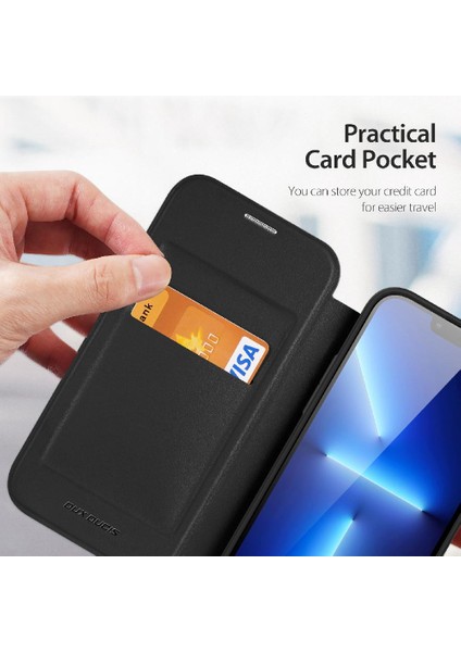 Dux Duiphone Kılıf IPhone 13 Için Pro Max Darbeye Tam Koruyucu Flip Folio (Yurt Dışından)