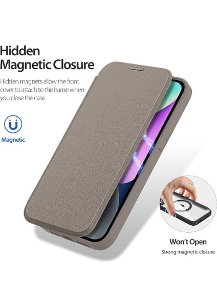 IPhone 14 Için Magducase Durumda Artı Kılıf Cüzdan ile Uyumlu Magsafe ile (Yurt Dışından)