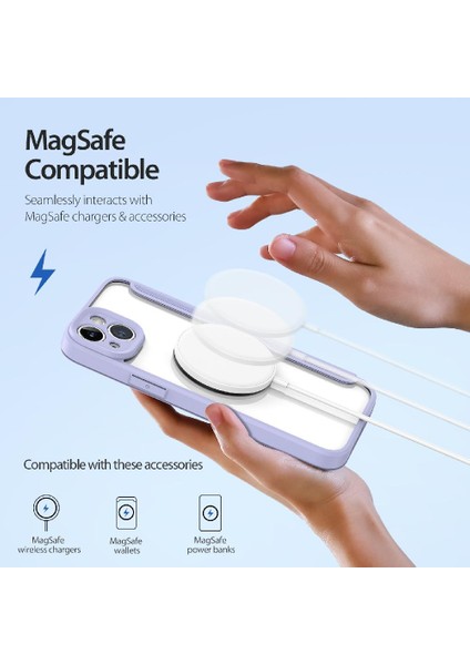 IPhone 14 Için Magducase Durumda Artı Kılıf Cüzdan ile Uyumlu Magsafe ile (Yurt Dışından)