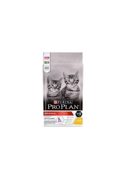 Pro Plan Original Kitten Tavuklu ve Pirinçli 10 kg Yavru Kedi Maması