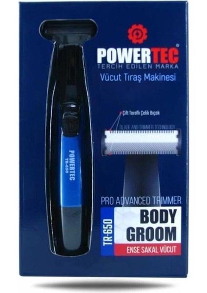 Tr- 650 Vücut Tıraş Makinesi Ense, Sakal,
