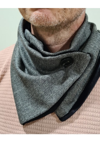 Flanel Kumaş Erkek Boyunluk 2
