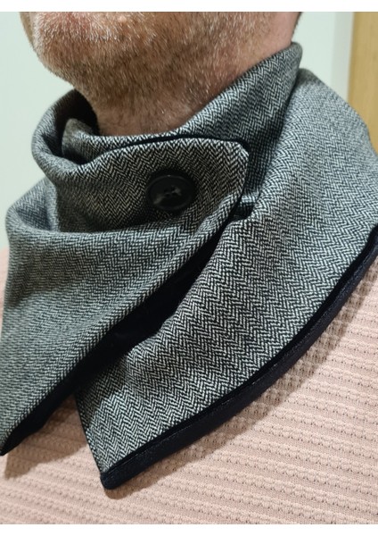 Flanel Kumaş Erkek Boyunluk 2