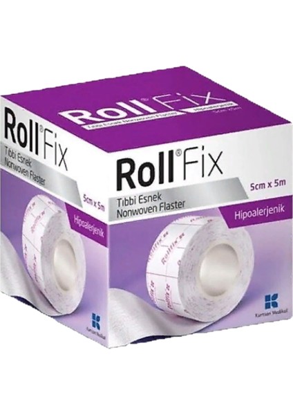 Elastik Sabitleme Bandı Hipoalerjenik Flaster 5 cm x 5 m