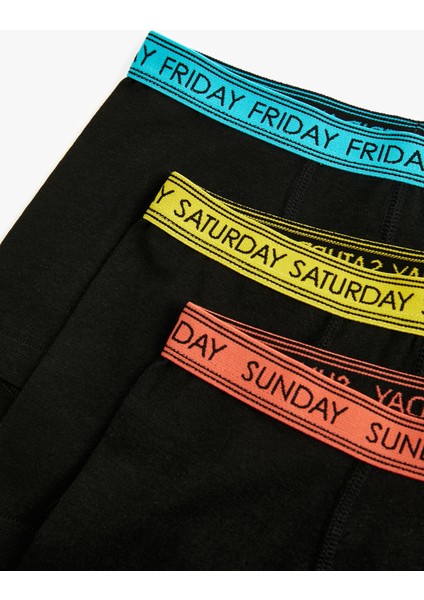 3'lü Boxer Seti Slogan Yazı Detaylı