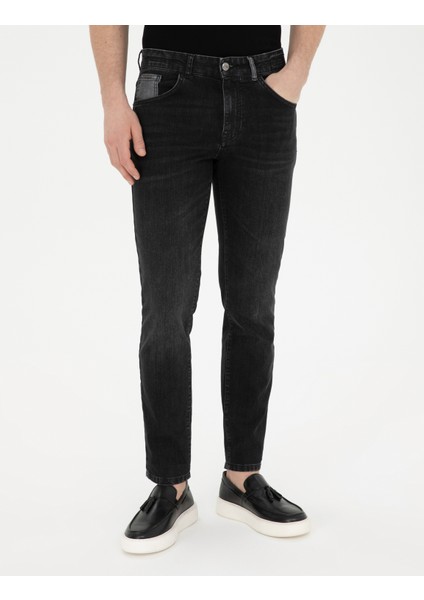Erkek Antrasit Slim Fit Jean Pantolon 50285140-VR006 fiyatları