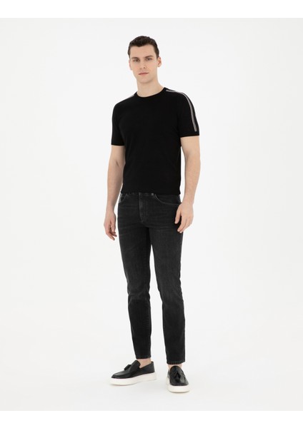 Erkek Antrasit Slim Fit Jean Pantolon 50285140-VR006 modelleri