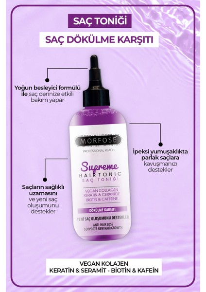 Supreme Vegan Kolajen İçeren Saç Toniği 300 ml fiyatları