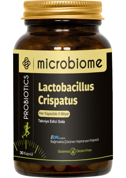 Lactobacillus Crispatus 30 Kapsül Probiyotik Probiotic