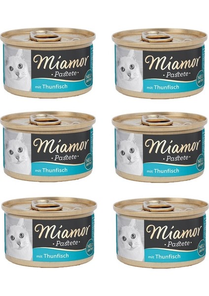 Kedi Konserve Pastete Ton Balıklı 85 Gr. x 6 Adet